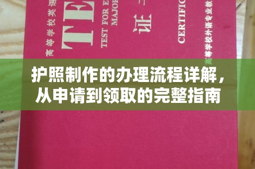 西湖护照制作的办理流程详解，从申请到领取的完整指南