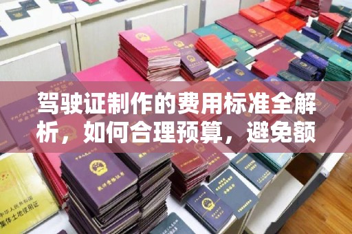 西湖驾驶证制作的费用标准全解析，如何合理预算，避免额外支出